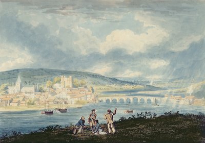 Rochester, von Norden, ca. 1790 von Thomas Girtin